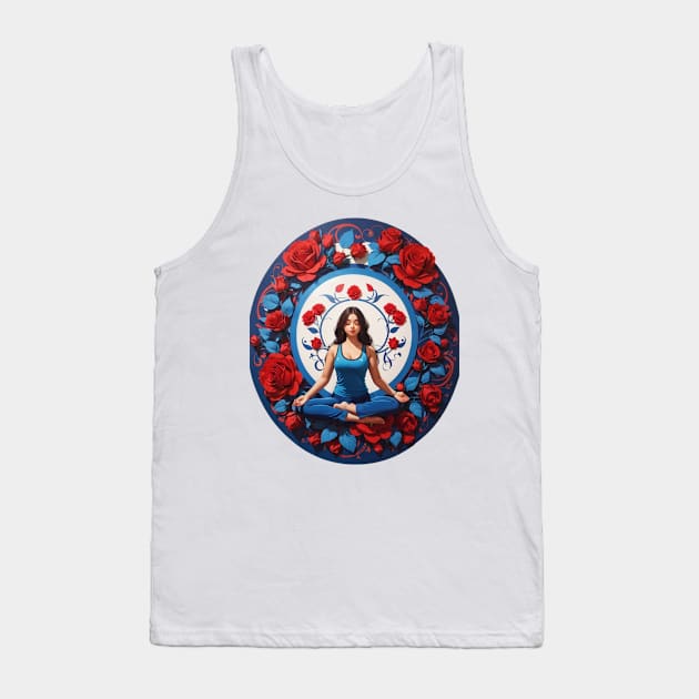 Discover Serenity with Yoga Tank Top by Silvana Collection